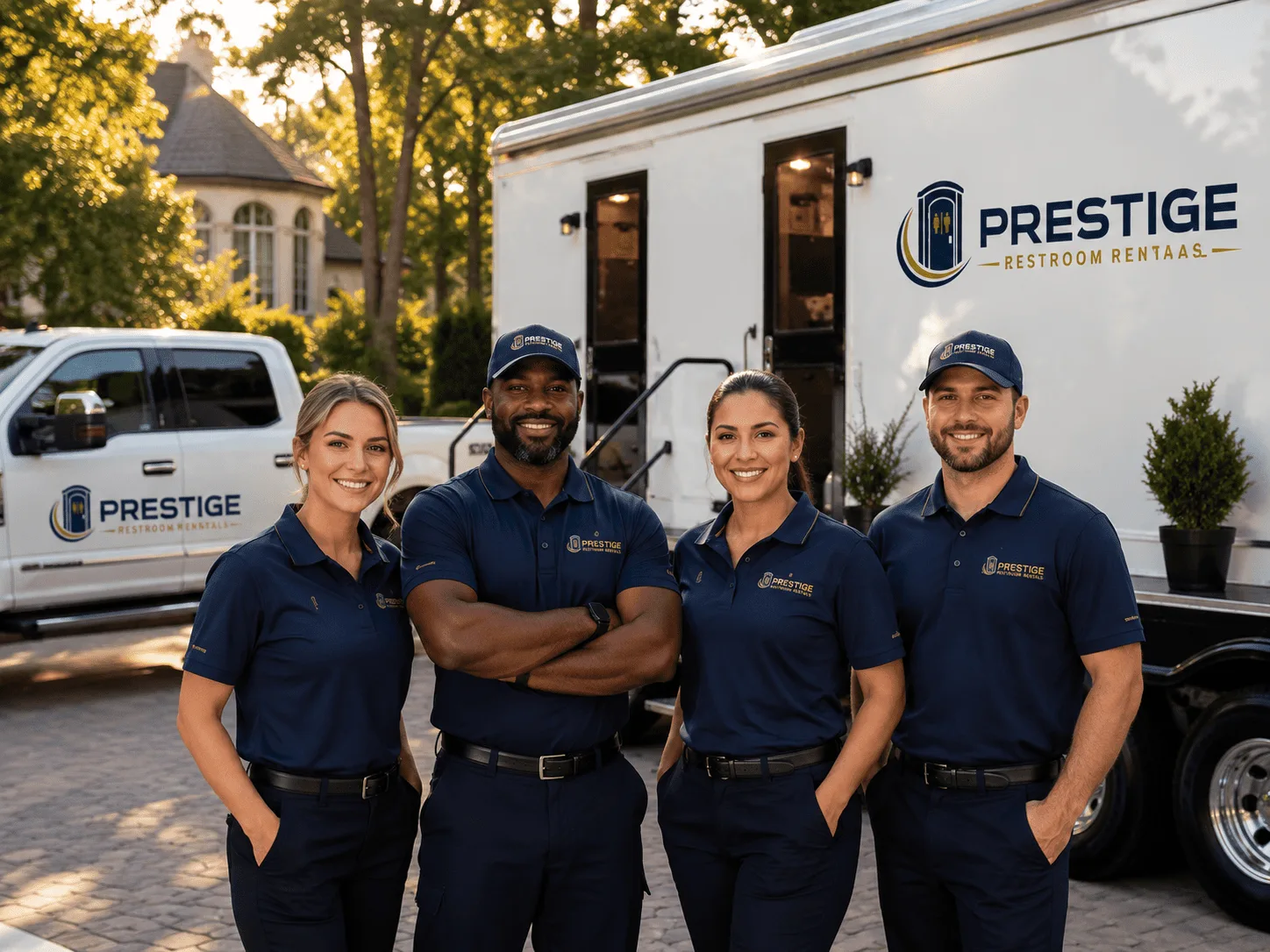 Trusted Luxury Portable Restrooms company in Levasy, MO